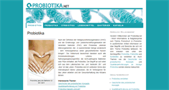 Desktop Screenshot of probiotika.net