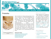 Tablet Screenshot of probiotika.net